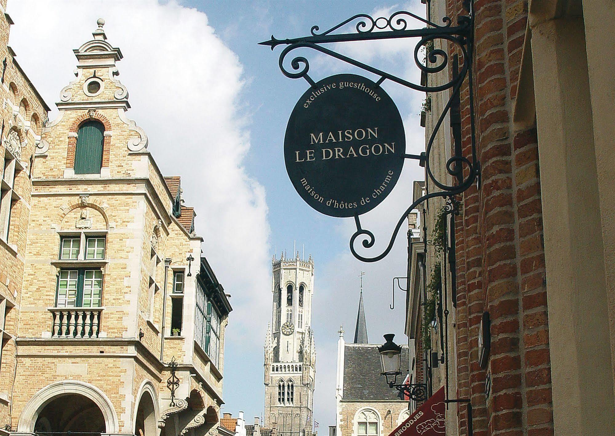 B&B Maison Le Dragon Brugge Dış mekan fotoğraf